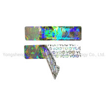 Leave Void Tamper Evident Hologram Laser Label Sticker